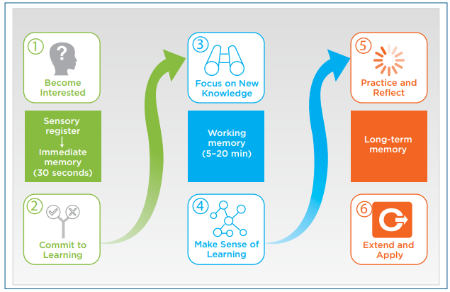 6-phase model for professional learning